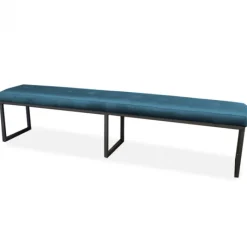 Sale HomingXL Eetkamerbank - Atlanta - stof Element azure 21 - 140 cm