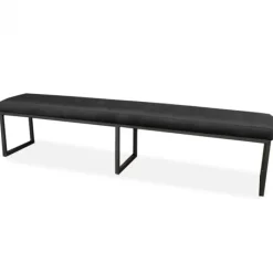 New HomingXL Eetkamerbank - Atlanta - stof Element donkergrijs 22 - 140 cm