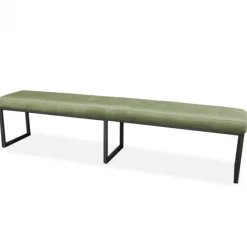 New HomingXL Eetkamerbank - Atlanta - stof Element lichtgroen 11 - 140 cm