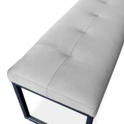 Hot HomingXL Eetkamerbank - Atlanta - stof Element steengrijs 24 - 200 cm