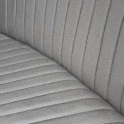 Sale HomingXL Eetkamerbank - Hengelo - stof Element lichtgrijs 04 - geschikt voor ovale tafel 240 cm