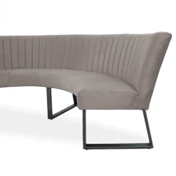 Discount HomingXL Eetkamerbank - Hengelo - stof Element grijs 03 - geschikt voor tafel 150 cm