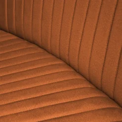 New HomingXL Eetkamerbank - Hengelo - stof Element koper 09 - geschikt voor ovale tafel 200 cm