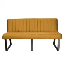 Hot HomingXL Eetkamerbank - Hengelo - stof Element goud 08 - 180 cm