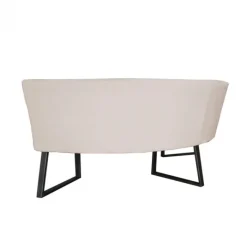 Clearance HomingXL Eetkamerbank - Hengelo - stof Element zand 17 - geschikt voor tafel 150 cm