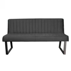 New HomingXL Eetkamerbank - Hengelo - stof Element donkergrijs 22 - 140 cm