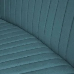 New HomingXL Eetkamerbank - Hengelo - stof Element petrol 14 - geschikt voor ovale tafel 200 cm