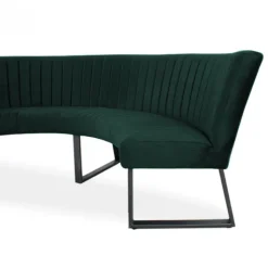 Outlet HomingXL Eetkamerbank - Hengelo - stof Element groen 12 - geschikt voor tafel 150 cm