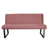 Sale HomingXL Eetkamerbank - Hengelo - stof Element roze 10 - 140 cm