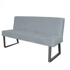 Hot HomingXL Eetkamerbank - Hengelo - stof Element lichtblauw 16 - 140 cm