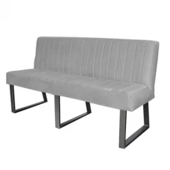 Outlet HomingXL Eetkamerbank - Hengelo - stof Element steengrijs 24 - 220 cm