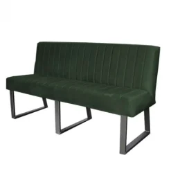 Sale HomingXL Eetkamerbank - Hengelo - stof Element groen 12 - 240 cm
