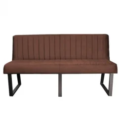 New HomingXL Eetkamerbank - Hengelo - stof Element donkerbruin 25 - 220 cm