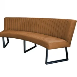 Sale HomingXL Eetkamerbank - Hengelo - stof Element bruin 07 - geschikt voor ovale tafel 200 cm