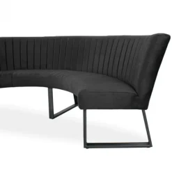 HomingXL Eetkamerbank - Hengelo - stof Element donkergrijs 22 - geschikt voor tafel 150 cm