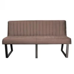 Clearance HomingXL Eetkamerbank - Hengelo - stof Element grijsbruin 05 - 200 cm