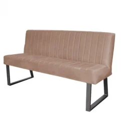 Hot HomingXL Eetkamerbank - Hengelo - stof Element beige 06 - 140 cm