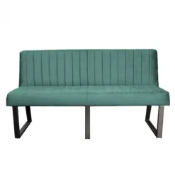 Clearance HomingXL Eetkamerbank - Hengelo - stof Element turquoise 15 - 180 cm