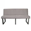 Sale HomingXL Eetkamerbank - Hengelo - stof Element lichtgrijs 04 - 220 cm