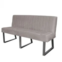 Sale HomingXL Eetkamerbank - Hengelo - stof Element lichtgrijs 04 - 220 cm