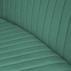 Clearance HomingXL Eetkamerbank - Hengelo - stof Element turquoise 15 - geschikt voor ovale tafel 200 cm