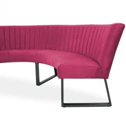 New HomingXL Eetkamerbank - Hengelo - stof Element fuchsia 19 - geschikt voor tafel 150 cm