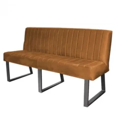 HomingXL Eetkamerbank - Hengelo - stof Element bruin 07 - 200 cm