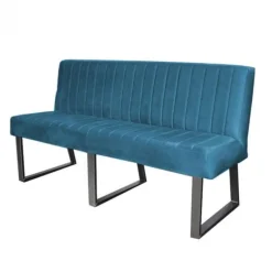 HomingXL Eetkamerbank - Hengelo - stof Element azure 21 - 200 cm