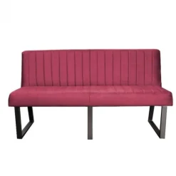 Clearance HomingXL Eetkamerbank - Hengelo - stof Element fuchsia 19 - 180 cm