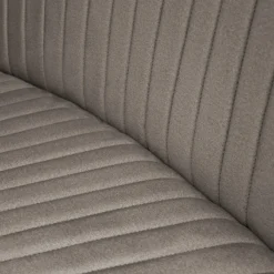 Outlet HomingXL Eetkamerbank - Hengelo - stof Element grijsbruin 05 - geschikt voor ovale tafel 200 cm