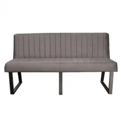 New HomingXL Eetkamerbank - Hengelo - stof Element grijs 03 - 160 cm