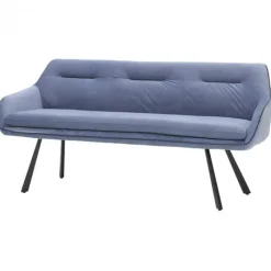 Outlet Bo Lundgren Eetkamerbank - Jazz - Stof Velours petrol