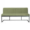 Outlet HomingXL Eetkamerbank - Lara - stof Element lichtgroen 11 - 140 cm