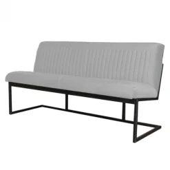 Clearance HomingXL Eetkamerbank - Lara - stof Element steengrijs 24 - 160 cm