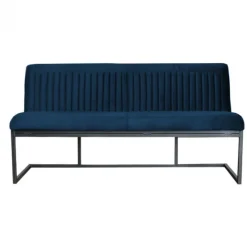 Sale HomingXL Eetkamerbank - Lara - stof Element blauw 13 - 160 cm