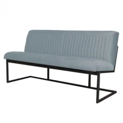 New HomingXL Eetkamerbank - Lara - stof Element lichtblauw 16 - 140 cm