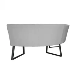 Sale HomingXL Eetkamerbank - Rotterdam - stof Element steengrijs 24 - geschikt voor tafel 130 cm