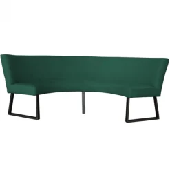 Sale HomingXL Eetkamerbank - Rotterdam - stof Element bosgroen 20 - geschikt voor tafel 150 cm