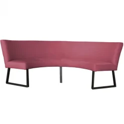 Sale HomingXL Eetkamerbank - Rotterdam - stof Element roze 10 - geschikt voor tafel 150 cm
