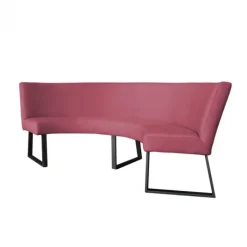 Sale HomingXL Eetkamerbank - Rotterdam - stof Element roze 10 - geschikt voor tafel 150 cm