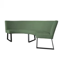 HomingXL Eetkamerbank - Rotterdam - stof Element lichtgroen 11 - geschikt voor tafel 150 cm