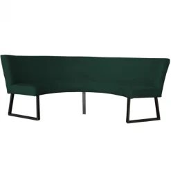 Sale HomingXL Eetkamerbank - Rotterdam - stof Element groen 12 - geschikt voor tafel 150 cm