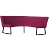 Best HomingXL Eetkamerbank - Rotterdam - stof Element fuchsia 19 - geschikt voor tafel 130 cm