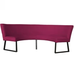 Best HomingXL Eetkamerbank - Rotterdam - stof Element fuchsia 19 - geschikt voor tafel 130 cm