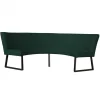 Hot HomingXL Eetkamerbank - Rotterdam - stof Element groen 12 - geschikt voor tafel 130 cm