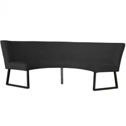 Clearance HomingXL Eetkamerbank - Rotterdam - stof Element donkergrijs 22 - geschikt voor tafel 150 cm