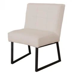 Online HomingXL Eetkamerstoel - Amsterdam - geschikt voor ronde tafel - stof Element zand 17