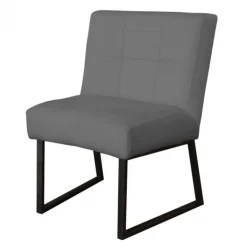 New HomingXL Eetkamerstoel - Amsterdam - geschikt voor ronde tafel - stof Element cementgrijs 23