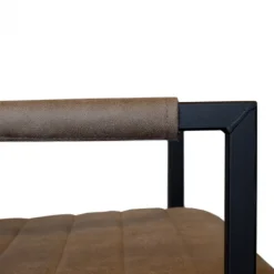 Best Bo Lundgren Eetkamerstoel - Apollo II - stof Bull lederlook grey