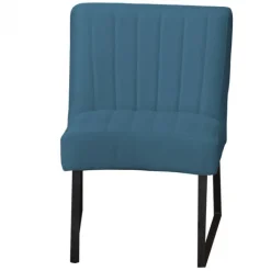 Clearance HomingXL Eetkamerstoel - Hengelo - geschikt voor ronde tafel - stof Element petrol 14